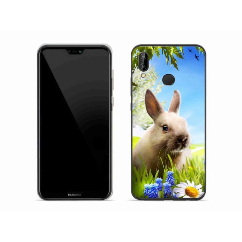 Gél borítás mmCase a Huawei P20 Lite készülékhez - nyuszi