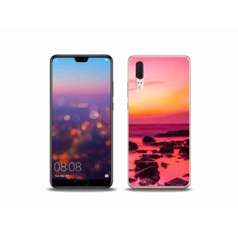Gél borítás mmCase a Huawei P20 készülékhez - tenger és ragyogás