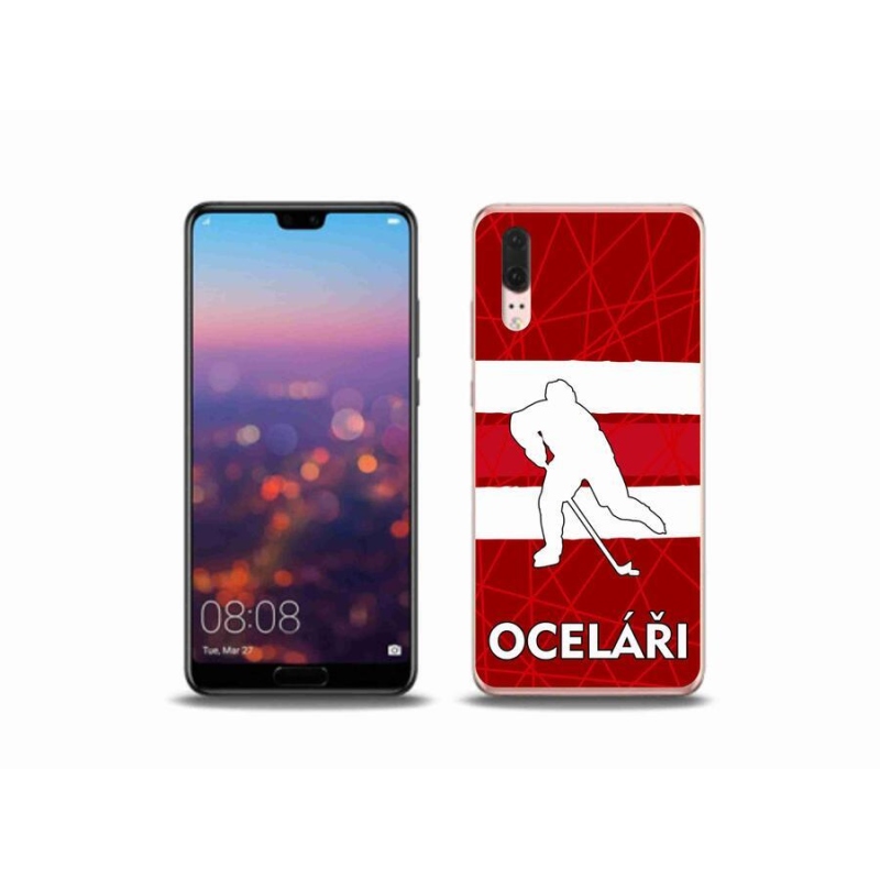 Gél borítás mmCase a Huawei P20 készülékhez - Steelers
