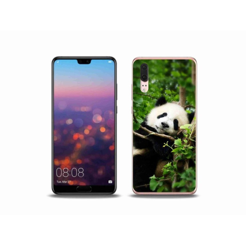 Gél borítás mmCase a Huawei P20 készülékhez - panda