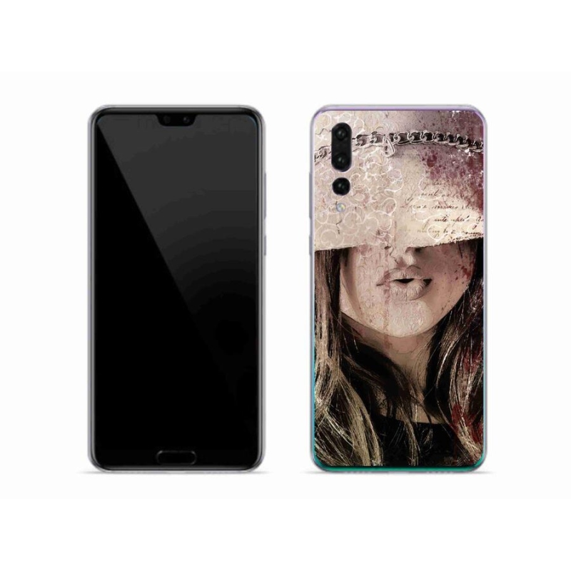 Zselés borítás mmCase a Huawei P20 Pro-hoz - lány