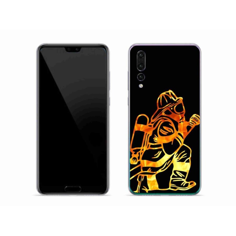 Gél borítás mmCase a Huawei P20 Pro-hoz - tűzoltó 1