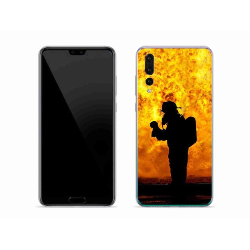 Gél borítás mmCase a Huawei P20 Pro számára - tűzoltó