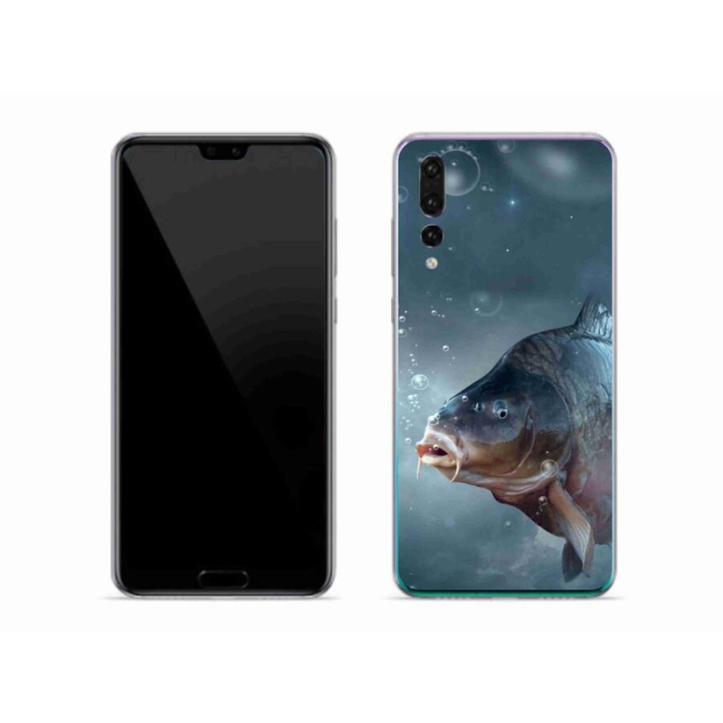 Gél borítás mmCase a Huawei P20 Pro számára - ponty és buborékok