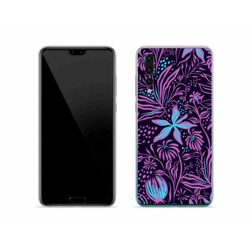 Gél borítás mmCase a mobil Huawei P20 Pro - virágok 2