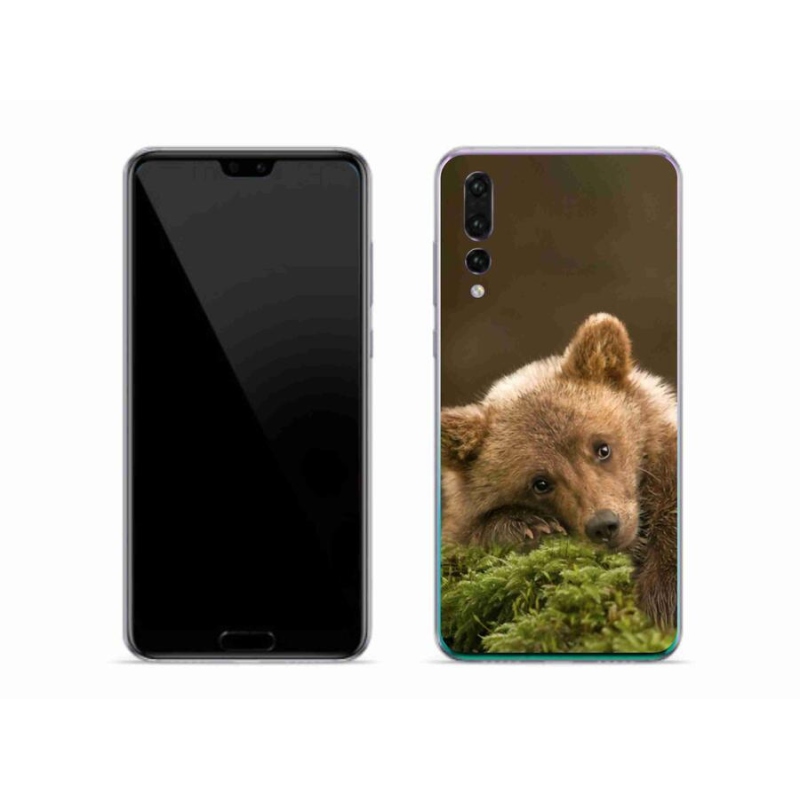 Gél borítás mmCase a Huawei P20 Pro-hoz - medve