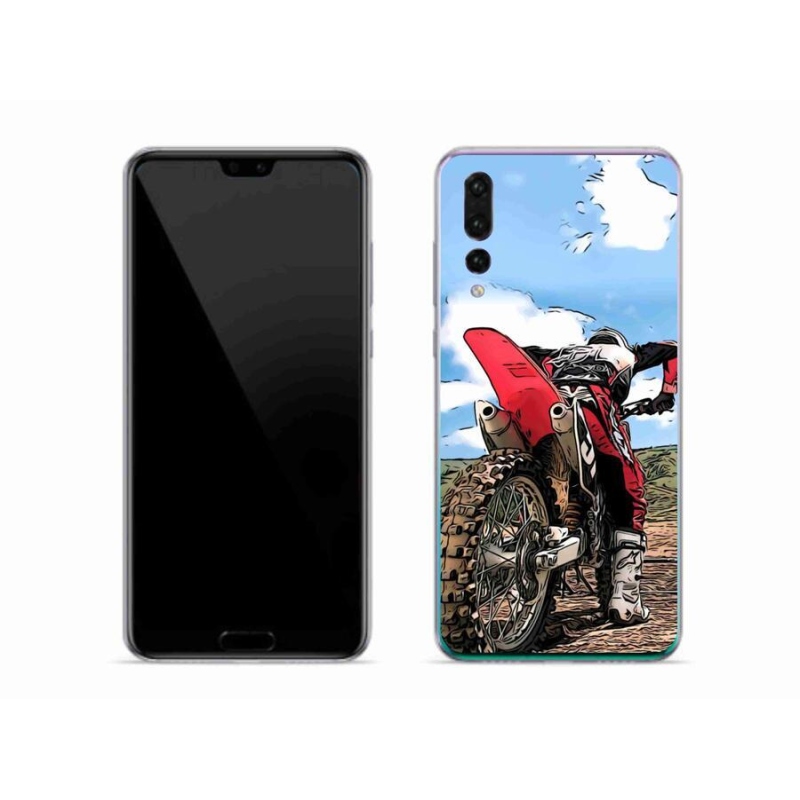 Gél borítás mmCase a Huawei P20 Pro készülékhez - moto