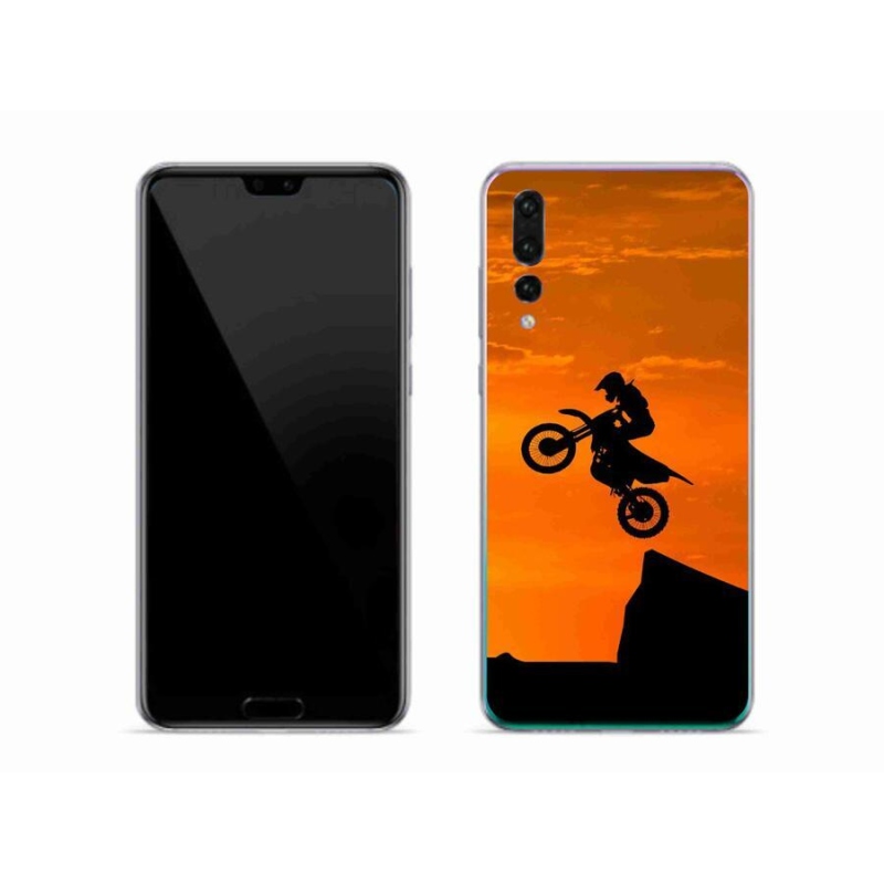 Gél borítás mmCase a Huawei P20 Pro-hoz - motocross