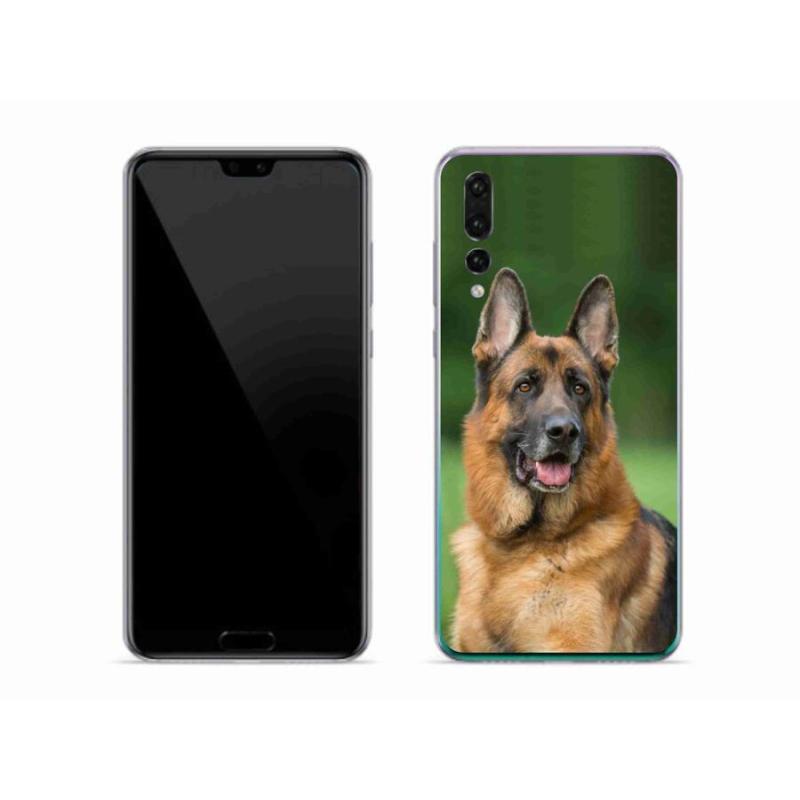 Gél borítás mmCase a Huawei P20 Pro-hoz - Német juhászkutya