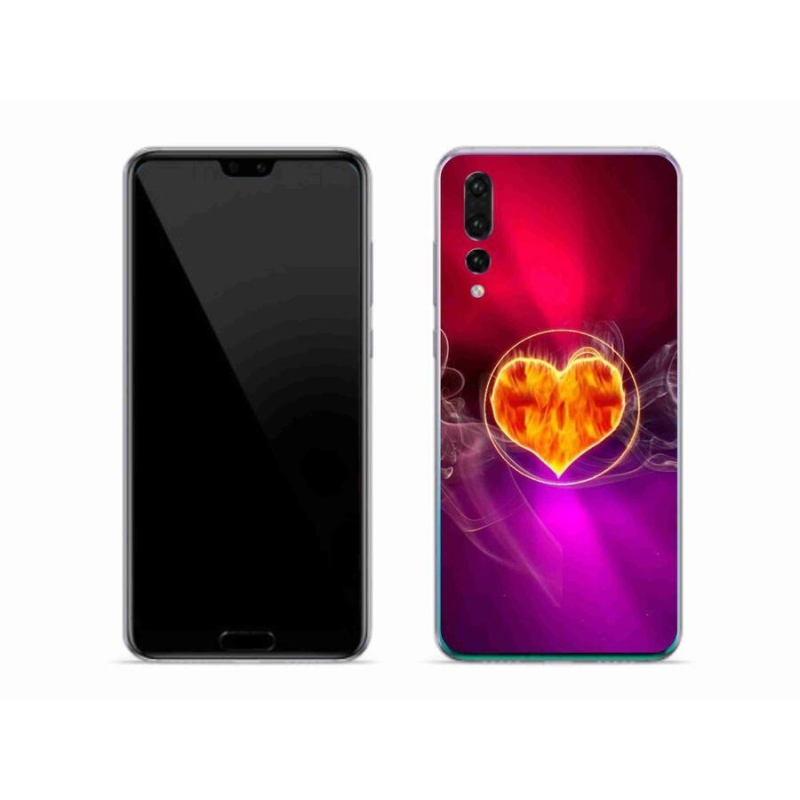 Gél borítás mmCase a Huawei P20 Pro készülékhez - tüzes szív