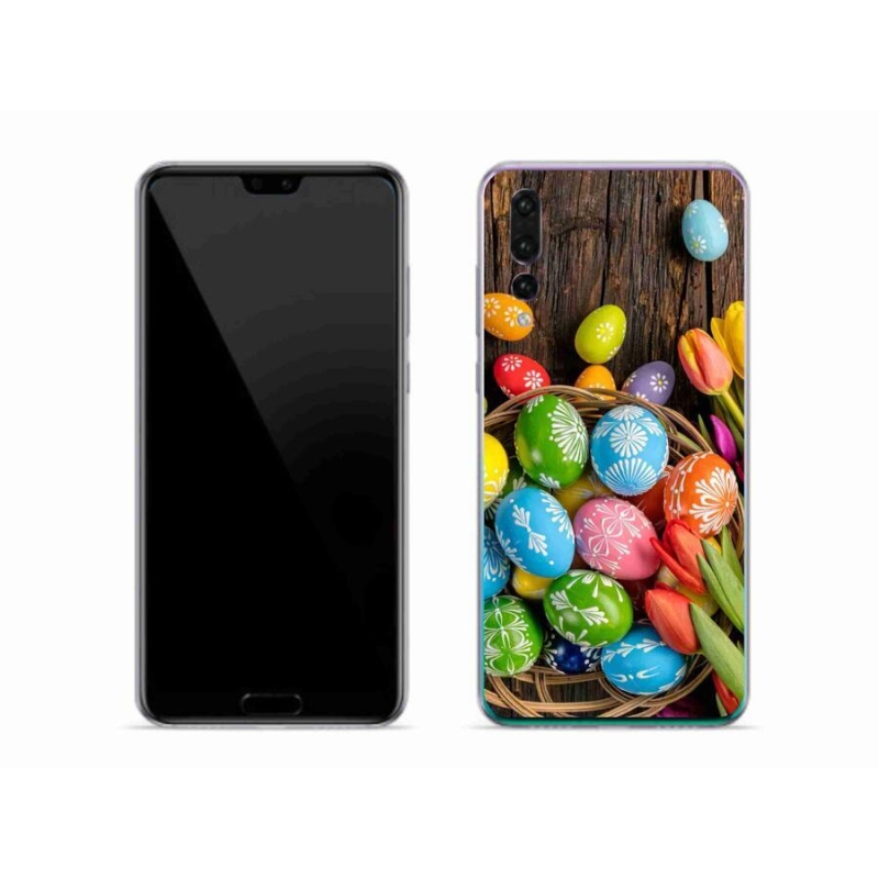 Gél borítás mmCase a Huawei P20 Pro készülékhez - Húsvéti tojások