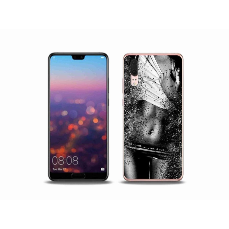 Gél borítás mmCase a Huawei P20-hoz - szexi nő 1