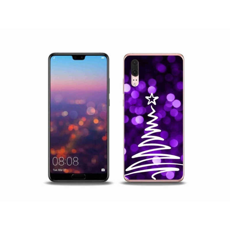 Gél borítás mmCase a Huawei P20 készülékhez - fa