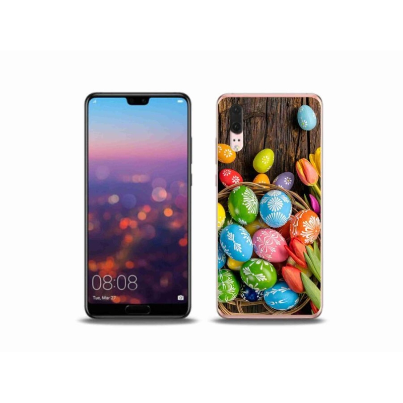Gél borítás mmCase a Huawei P20 készülékhez - Húsvéti tojások