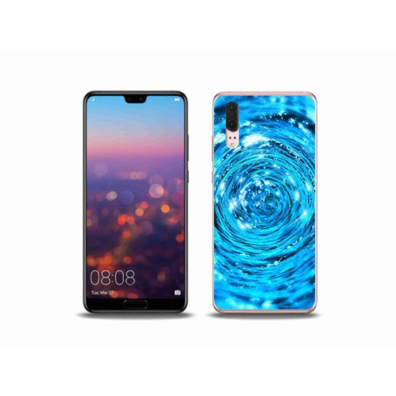 Gél borítás mmCase a Huawei P20 készülékhez - water vortex