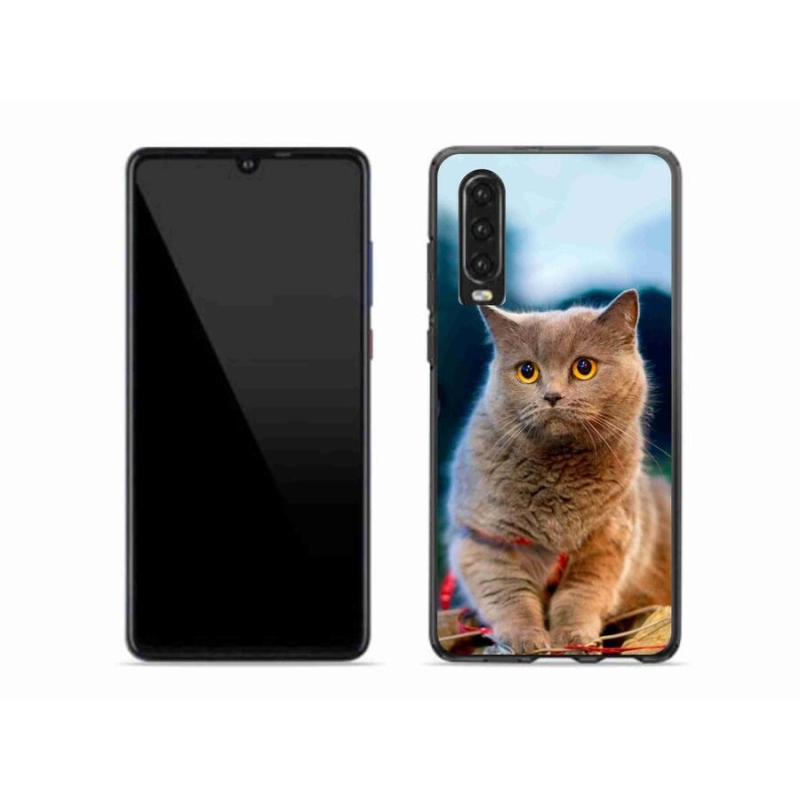 Gél védőhuzat mmCase mobiltelefonhoz Huawei P30 - brit kék 2