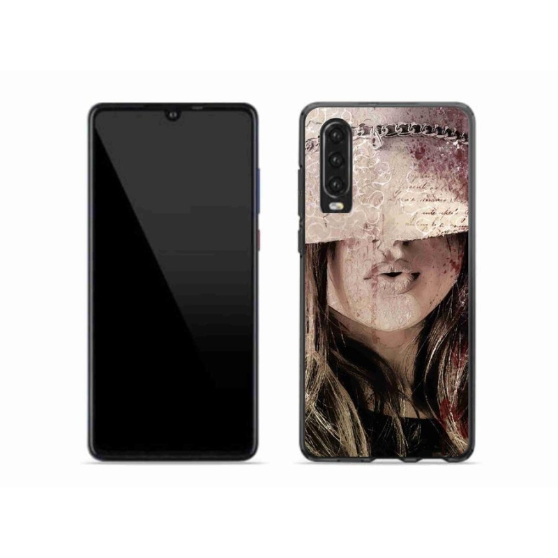 Gél borítás mmCase a Huawei P30-hoz - lány