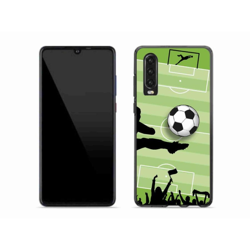 Gél borító mmCase mobil Huawei P30 - futball 3