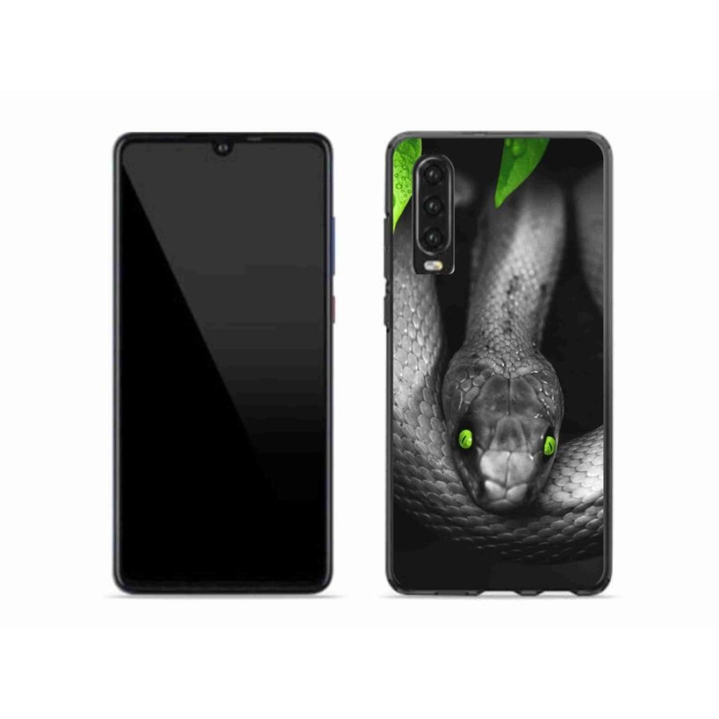Zselés borítás mmCase a Huawei P30-hoz - kígyó