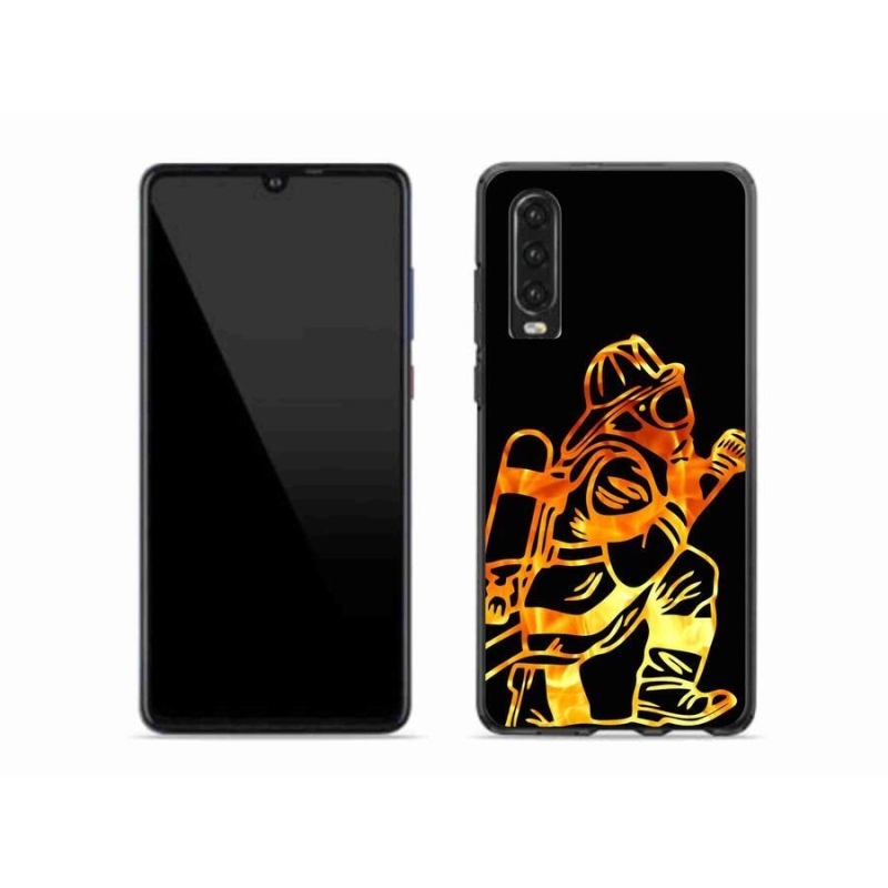 Gél borítás mmCase a Huawei P30-hoz - tűzoltó 1