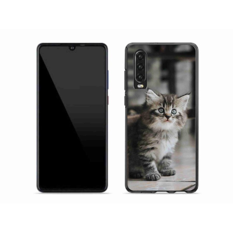 Gél borítás mmCase mobil Huawei P30 - cica
