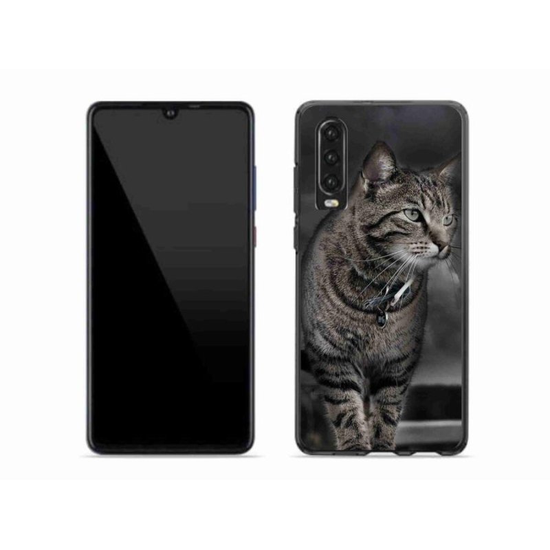 Zselés borítás mmCase mobil Huawei P30 - macska