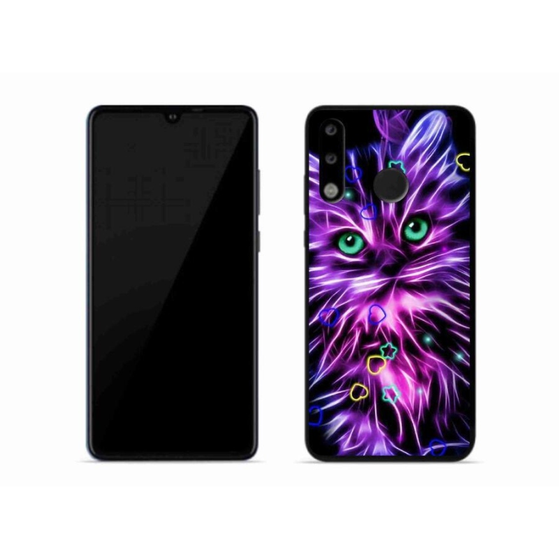 Gél borítás mmCase a Huawei P30 Lite készülékhez - absztrakt macska