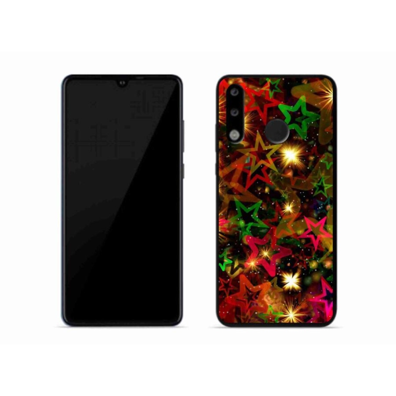 Gél borítás mmCase a Huawei P30 Lite készülékhez - színes csillagok