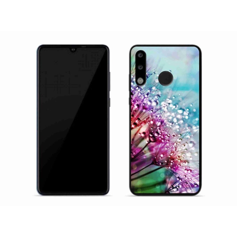 Gél borító mmCase a mobil Huawei P30 Lite - színes virágokhoz