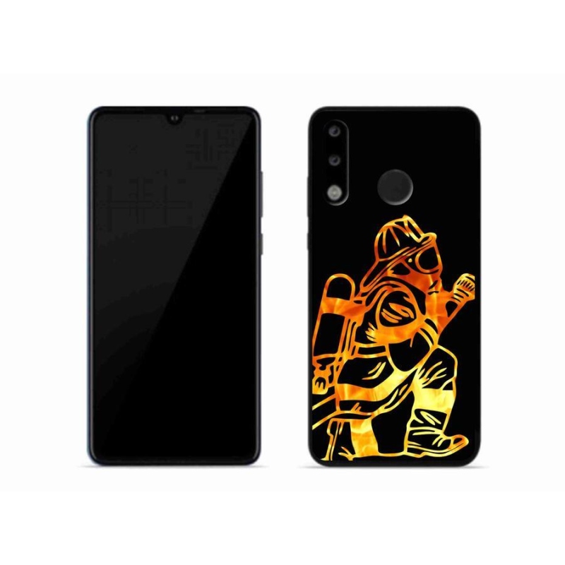 Gél borítás mmCase a Huawei P30 Lite készülékhez - tűzoltó 1