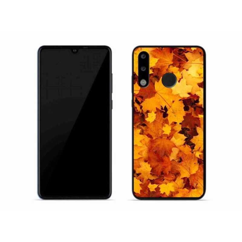 Gél borítás mmCase a Huawei P30 Lite készülékhez - juharlevelek