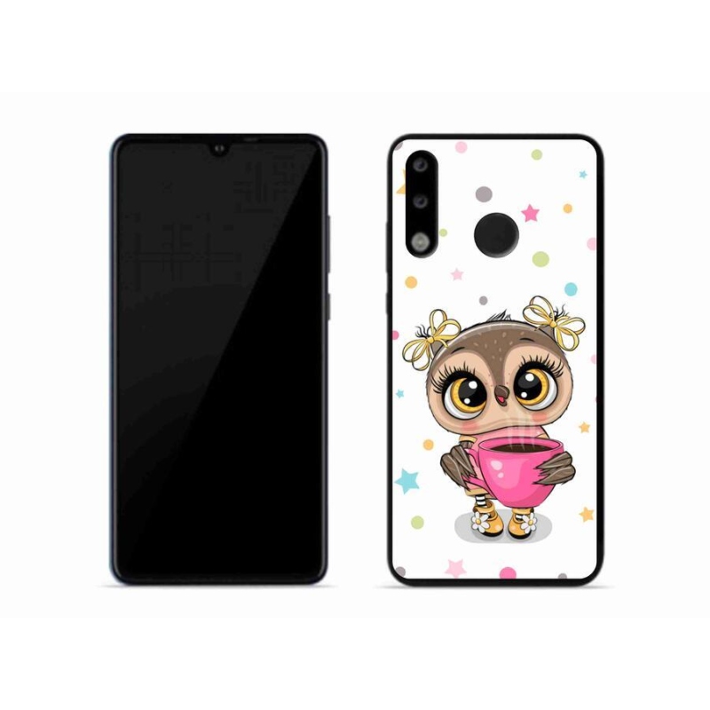 Gél borító mmCase a Huawei P30 Lite készülékhez - rajzfilm bagoly
