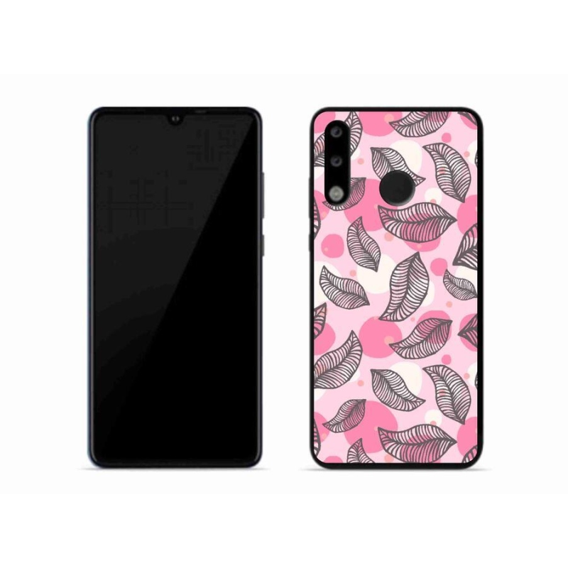 Gél borítás mmCase a Huawei P30 Lite készülékhez - rajzfilmes hulló levelek