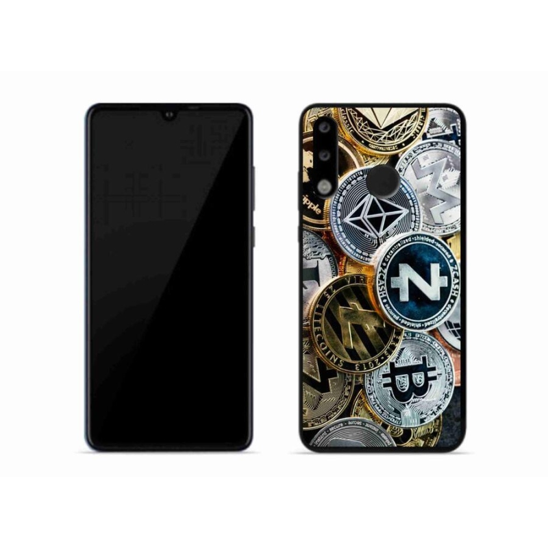 Gél borítás mmCase a Huawei P30 Lite számára - kriptovaluták