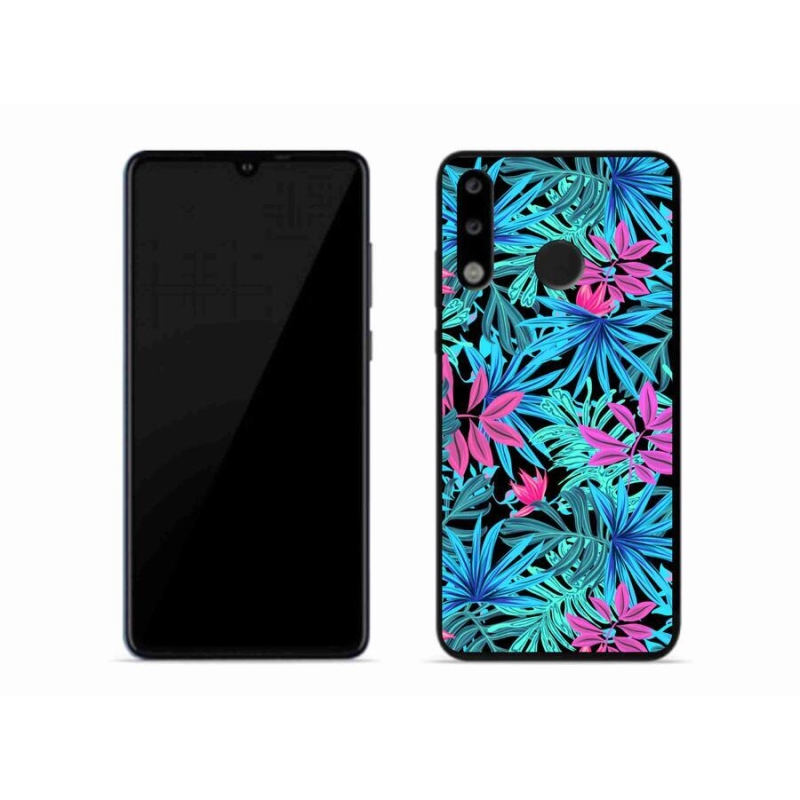 Gél borító mmCase a mobil Huawei P30 Lite - virágok 3