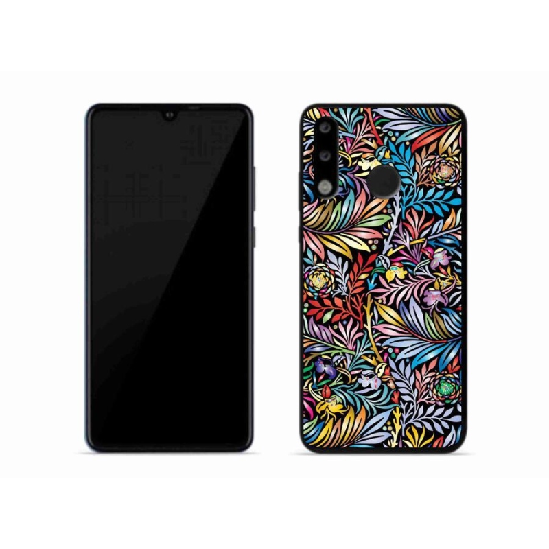 Gél borító mmCase a mobil Huawei P30 Lite - virágok 5