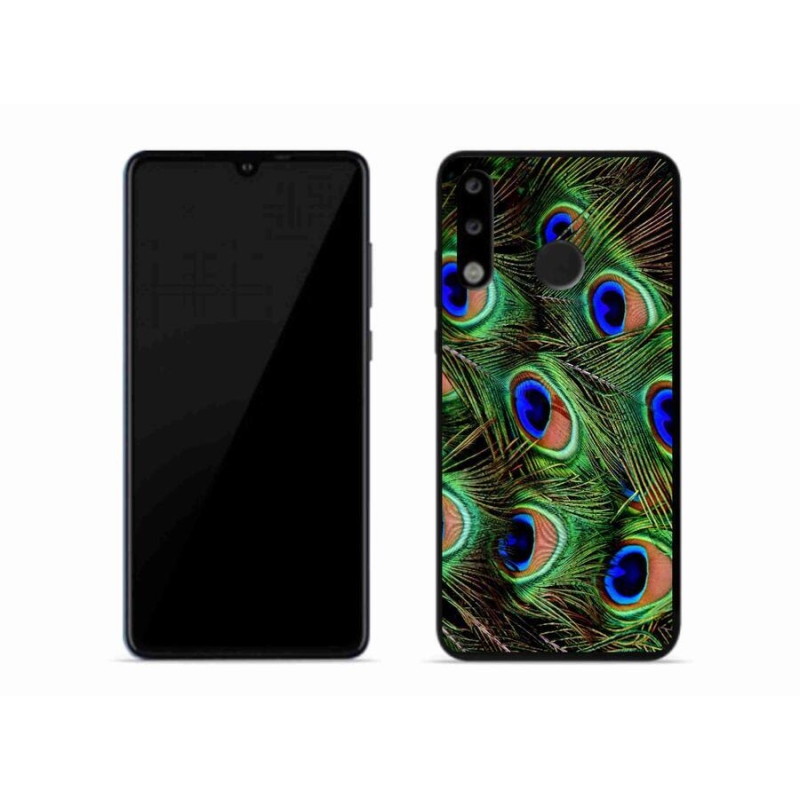 Zselés borítás mmCase a Huawei P30 Lite készülékhez - pávatoll