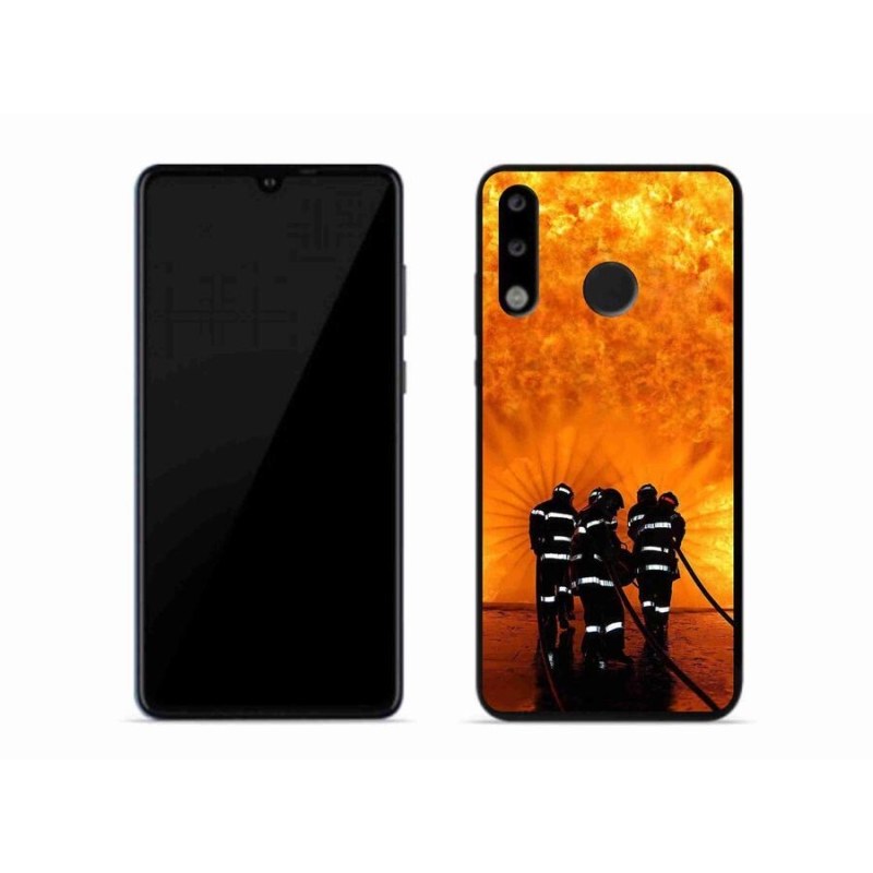 Gél borítás mmCase a Huawei P30 Lite készülékhez - tűz