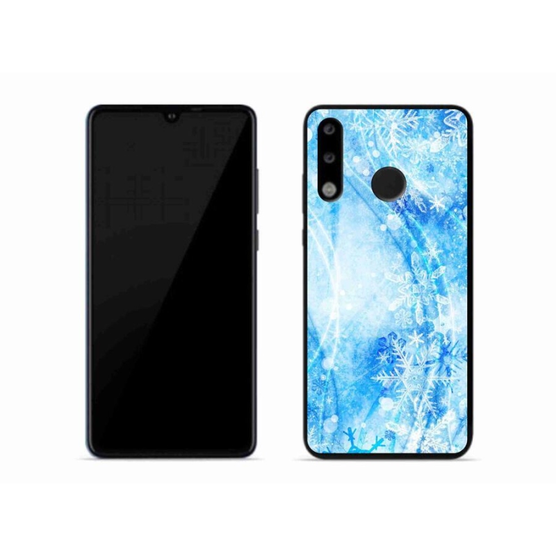 Gél borítás mmCase a Huawei P30 Lite készülékhez - hópelyhek