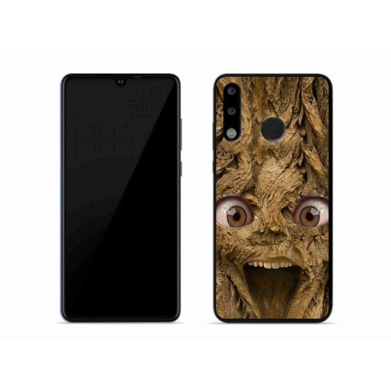 Gél borító mmCase a Huawei P30 Lite készülékhez - boldog fa szemekkel