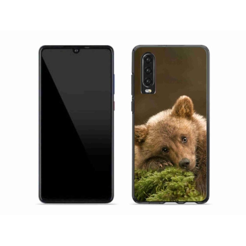 Zselés borítás mmCase a Huawei P30-hoz - medve