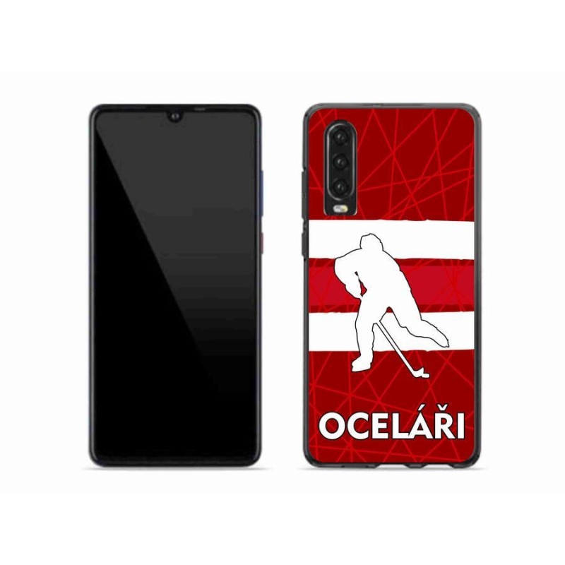 Gél borítás mmCase a Huawei P30-hoz - Steelers