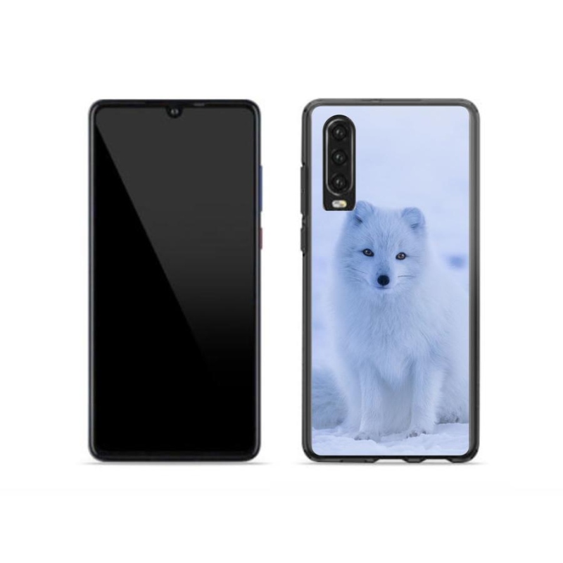 Zselés borítás mmCase a Huawei P30 készülékhez - polár róka