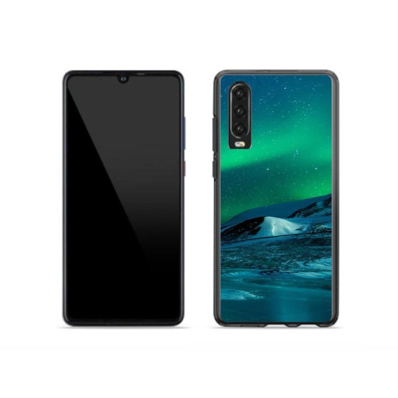 Gél borítás mmCase a Huawei P30-hoz - aurora borealis
