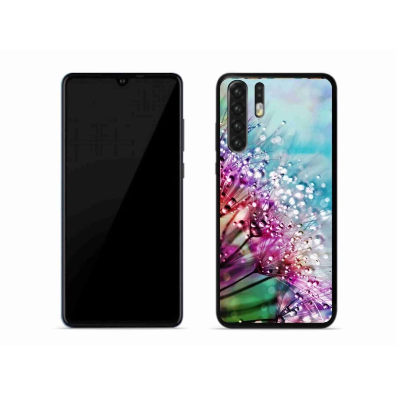 Gél borító mmCase a mobil Huawei P30 Pro - színes virágokhoz