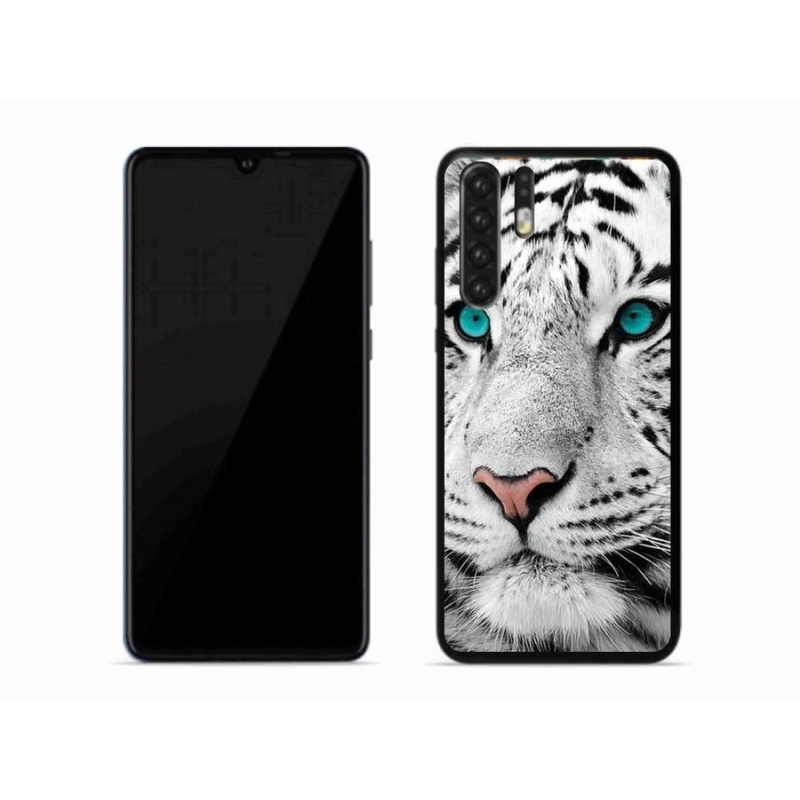 Gél borítás mmCase a Huawei P30 Pro készülékhez - fehér tigris