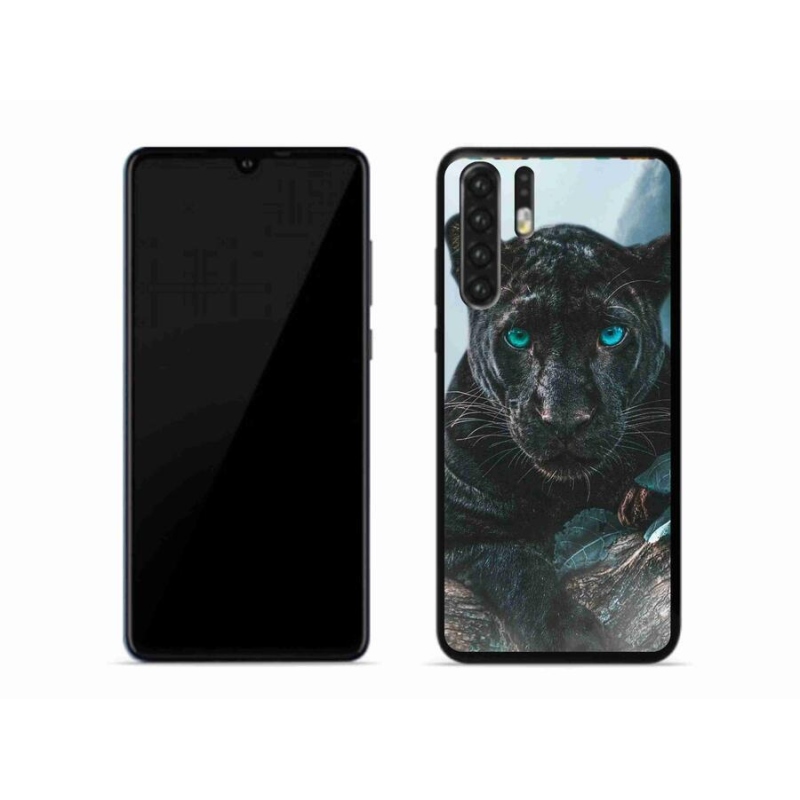 Gél borítás mmCase a Huawei P30 Pro készülékhez - fekete párduc