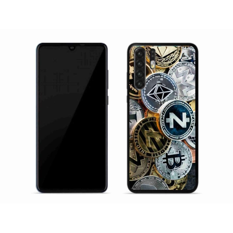 Gél borítás mmCase a Huawei P30 Pro számára - kriptovaluták
