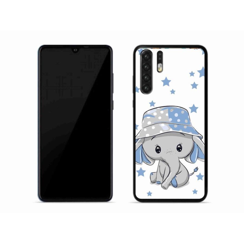 Gél borítás mmCase a Huawei P30 Pro készülékhez - kék elefánt