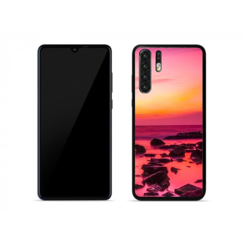 Gél borítás mmCase a Huawei P30 Pro számára - tenger és ragyogás